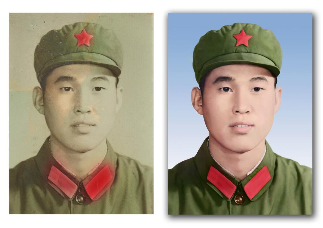户县破损照片修复-18